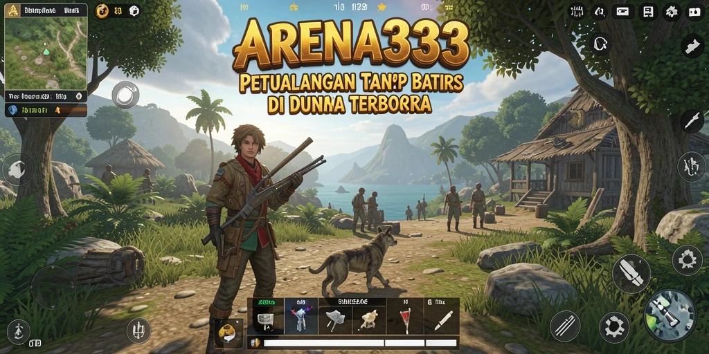 Gameplay menarik di dunia terbuka yang luas dan dinamis.
