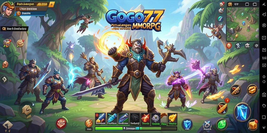 Gameplay GOGO77 yang seru dengan aksi petualangan mendebarkan.