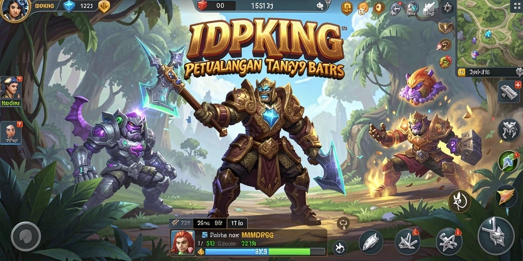 Tampak menakjubkan dari gameplay <strong>IDPKING</strong> yang menarik dan penuh aksi.
