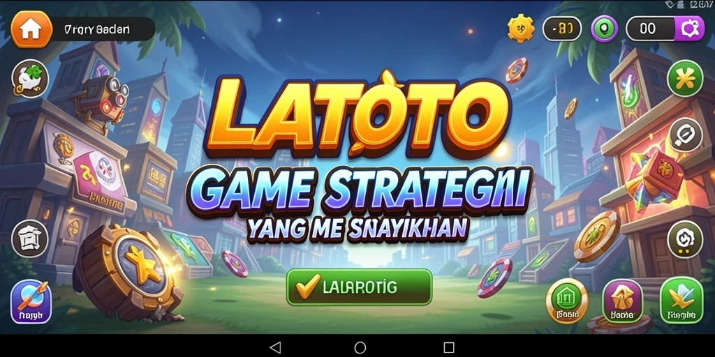 Screenshot LATOTO menampilkan gameplay yang menarik dalam pertempuran strategis.