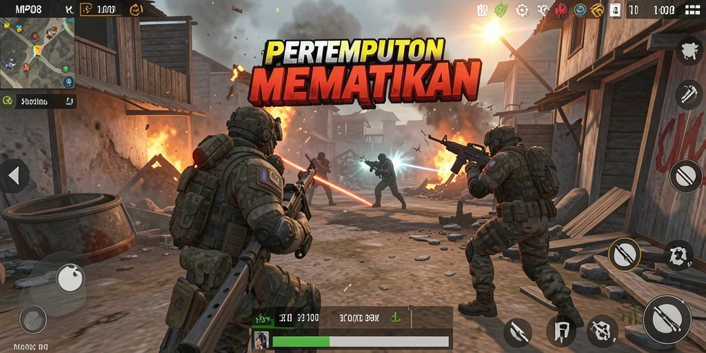 Gameplay mendebarkan di MPO08 dengan pertempuran seru.