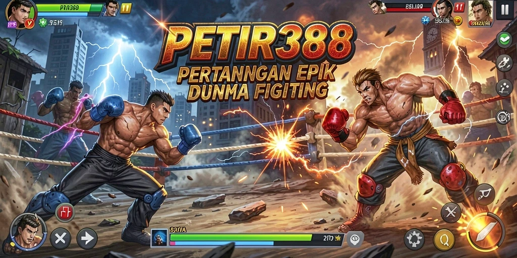 Tampilan menarik dari aksi pertempuran dalam PETIR388.