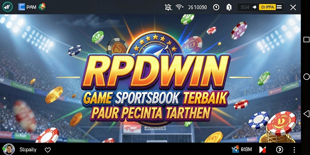 Tampilan gameplay RPIDWIN yang menarik dan dinamis pada taruhan olahraga.